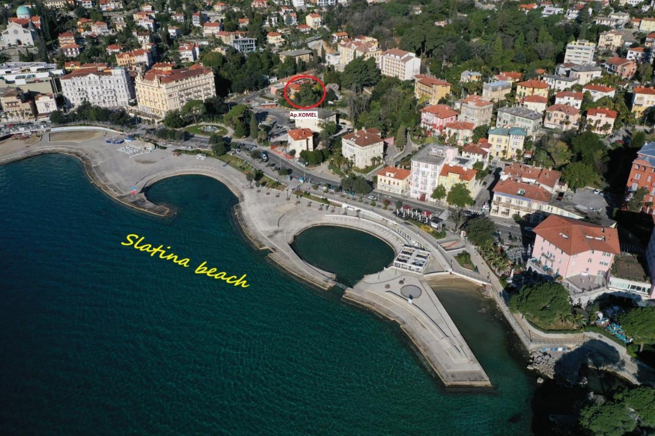 Apartments Ines Komel Abbázia Kültér fotó